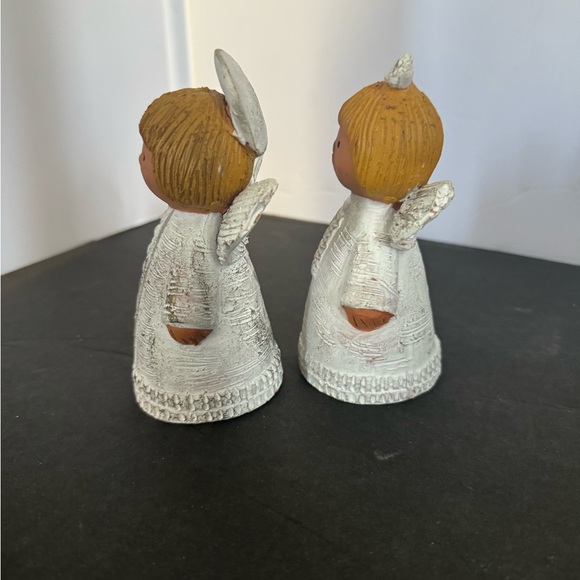 Vintage Terracotta Angels- Set of 2 - Picture 3 of 5